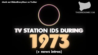 TV Station IDs during 1973  news intros [upl. by Hewart]