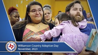 Williamson Country Adoption Day  November 2023 [upl. by Varien]