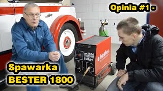 Opinia 1  Spawarka Bester 1800 [upl. by Ayotal814]