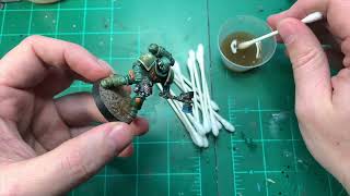 How you use AK Interactive streaking grime  oil washes on your models [upl. by Illib]