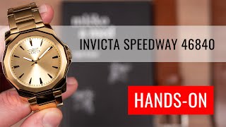 HANDSON Invicta Speedway Quartz 42mm 46840 [upl. by Maice]