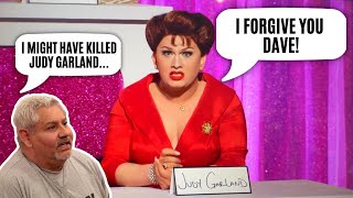 Jinkx Monsoon All Stars 7 Snatch Game Mentions Dave Lara quotKillingquot Judy Garland [upl. by Nairadal426]