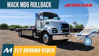 Mack 6 Ton JerrDan Rollback Tow Truck [upl. by Dodi]