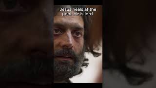 JESUS HEALS AT THE POOL god godwins jesus jesusisking jesusislord christian thechosen [upl. by Eissalc]