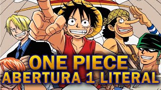 One Piece  ABERTURA LITERAL EM PORTUGUÊS BR  We Are [upl. by Ocramed]