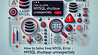 How to solve Xampp Mysql error mysql shutdown unexpectedly [upl. by Shih]