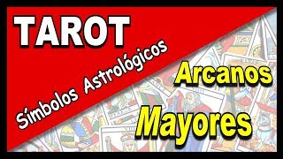 CURSO TAROT6 Símbolos Astrología Arcanos Mayores [upl. by Talanian385]