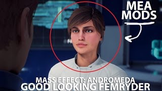 ME Andromeda MOD GOOD LOOKING FEMRYDER [upl. by Santa319]