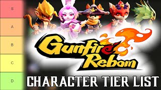 Gunfire Reborn Character Tier List 2023 [upl. by Tildy516]