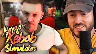 ABRÍ UNA KEBABERÍA 🌯  Amigo Kebab Simulator [upl. by Mide]