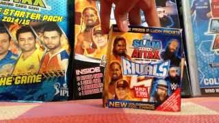 YOUTUBE PREMIERE Carry Box Topps WWE Slam Attax Rivals  HD [upl. by Anehs]