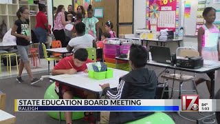 State Board Education meeting in NC [upl. by Lak298]