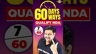 60Days 60Ways to Qualify NDA nda ndaprep nda2025 mjs ndamaths ndawithmjs [upl. by Ordnazil]