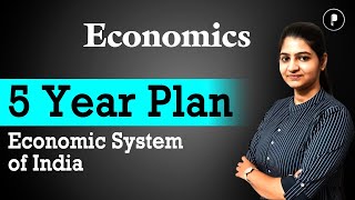 Five Year Plan  Economic System of India parcham economics ssc upsc [upl. by Yvon56]