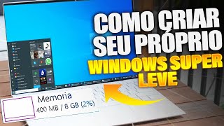 Como criar seu próprio Windows lite com NTLite [upl. by Sheena792]