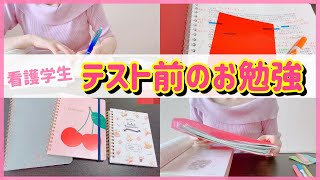 看護学生の試験に受かる勉強風景をこっそり公開。正直大変。 [upl. by Barnabas]