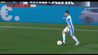 Goal Braithwaite 10 Leganes vs Real Madrid [upl. by Nivla263]