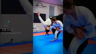 aikido master amazing skills martial arts extreme stunts girl lady woman Kung Fu wushu karate [upl. by Clauddetta923]