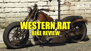 Western Rat Bike Build  Review Should You Buy GTA 5 BIKERS DLC [upl. by Percival]