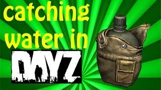 Dayz tip  4  how to fill your canteen with rain [upl. by Marsland]