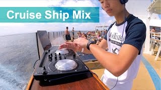 DJ Migz Mix on a CRUISE SHIP  Pioneer DDJ WeGo3 [upl. by Boehike506]