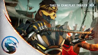 Mortal Kombat 1 – Official Takeda Gameplay Trailer [upl. by Aniretac]