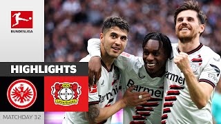 Leverkusen Dont Stop  Eintracht Frankfurt  Bayer 04 Leverkusen 15  MD 32 – Bundesliga 202324 [upl. by Alcus]