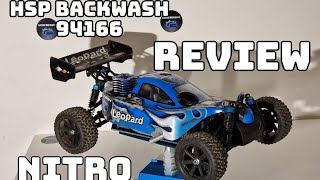 HSP BACKWASH REVIEW HSP 94166 RC BUGGY RC NITRO [upl. by Joellyn]