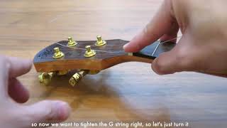 How to restring your Ukulele EASY [upl. by Snodgrass]