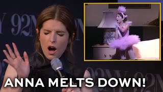 quotI hate youquot  Anna Kendrick loses it watching herself at 12 [upl. by Noonberg]