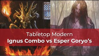 Grinning Ignus Combo vs Esper Goryos Vengeance  LCI Modern  MTG [upl. by Retsel]