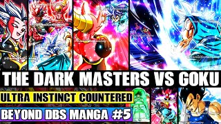 Beyond Dragon Ball Super Ultra Instinct Goku Vs The Dark Masters Gokus Powers Countered [upl. by Brag]