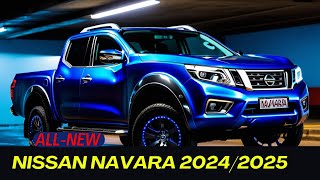 2025 Nissan Navara Unveiling the Upgraded Powerhouse  Cars Technology [upl. by Adnov]