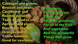 Harvest Samba Cabbages and Greens with lyrics for congregations [upl. by Nireves514]