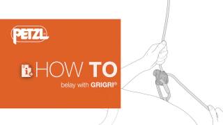 HOW TO belay with GRIGRI [upl. by Htebilil]