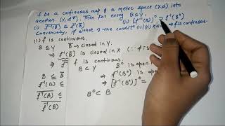 7 Theorem on Continuity in Metric Space  Metric Space  Ravina Tutorial  in Hindi [upl. by Ryter692]