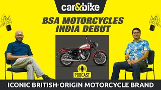 carandbike Podcast BSA Returns To India With The Gold Star 650  India Plans Discussed [upl. by Sherm]