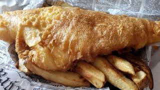 The Codfather Fish amp Chips In Las Vegas Food Review [upl. by Atilemrac730]