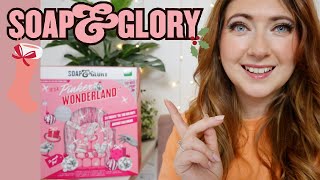 SOAP AND GLORY ADVENT CALENDAR UNBOXING 2023 [upl. by Nicolle]