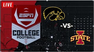 🔴Iowa Hawkeyes vs Iowa State Cyclones – College Football 2024 Live Stream [upl. by Ahsikram840]