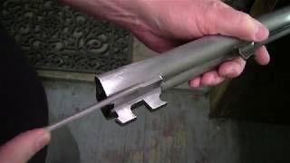 SXS SHOTGUN MFG PART 55 STRIKING THE BARRELS [upl. by Aehcim]