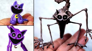 Making Poppy Playtime 3  Nightmare Catnap Sculptures Timelapse [upl. by Jos]