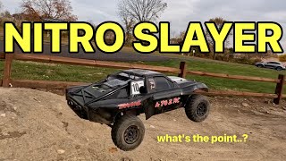 PERFECTLY TUNED NITRO SLAYER HITS THE TRACK jk it still needs a better tune [upl. by Yaf]