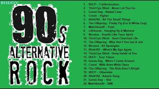 90s Alternative Rock│RHCP│Third Eye Blind│Greenday│Blink182│The Offspring│Nirvana│Creed [upl. by Akcinehs]