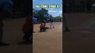 your out elijah baseball brucebolt win axebat catcherslife money strikeout [upl. by Bray]