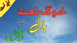 Pashto Naat  Bilal Jareegee  Pashto new Naat 2020  پشتو نعت شریف [upl. by Curhan]