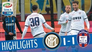 Inter  Crotone 11  Highlights  Giornata 23  Serie A TIM 201718 [upl. by Yonatan]