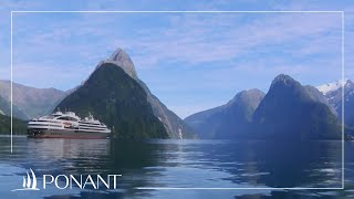 Découverte du Milford Sound  Beyond the Seas by PONANT [upl. by Sedda]