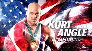 WWE Kurt Angle  quotMedalquot V2  Official Theme Song 2017 [upl. by Onaled]