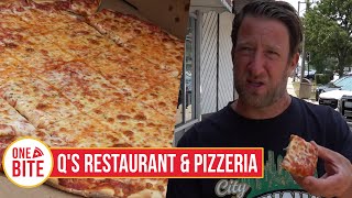 Barstool Pizza Review  Qs Restaurant amp Pizzeria Hillside IL [upl. by Nuj]